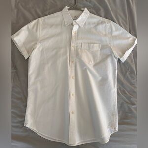 JackThreads white short sleeve button down